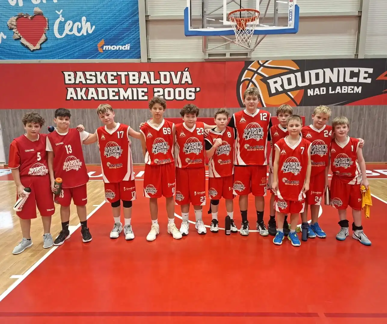 Tygři U13 v Roudnici n/L 1:1