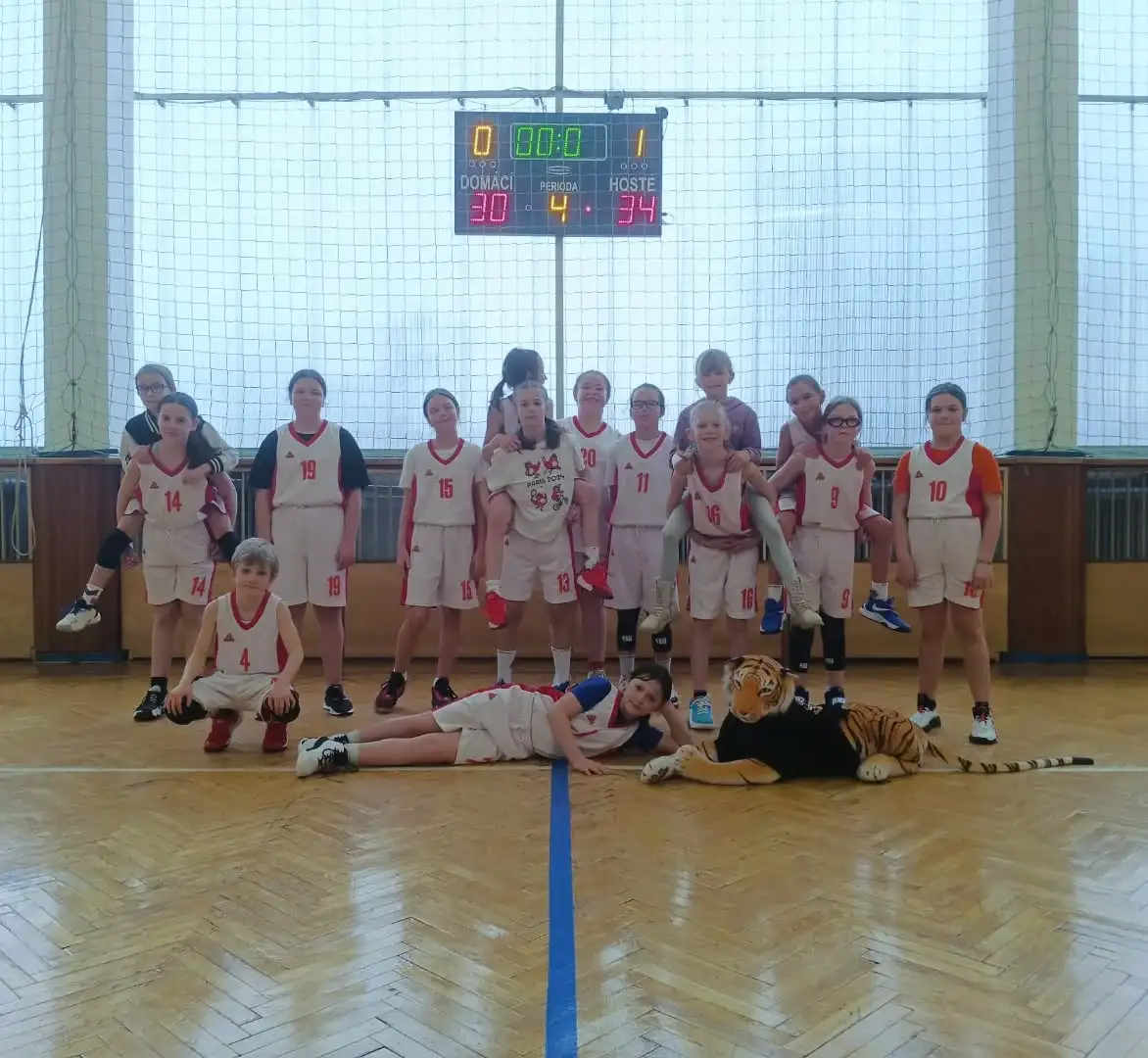 Holky U11 bojovaly proti Slunetě