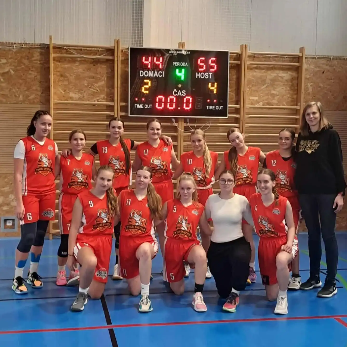 Ženy U19 vezou výhru z Újezdu na Lesy